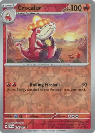 Paradox Rift Crocalor #24/182 reverse holo